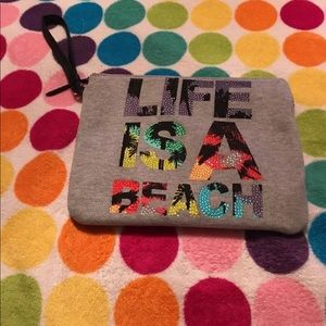 Juicy couture swimsuit bikini bag clutch